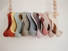 Mushie dusty rose hagesmæk silikone